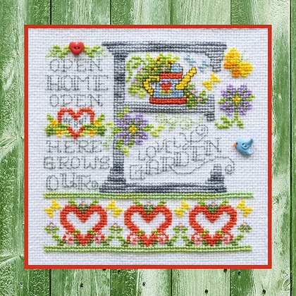 Pattern of the Month (March 2020) - Spring Home Banner \"E\"