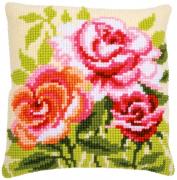 Cojín: Rosas