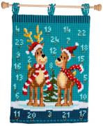 Decoración para pared - Elk with scarves