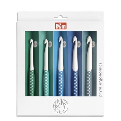 Set ganchillos para lana prym.ergonomics 7-12mm