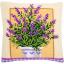 Cojín: Lavanda en maceta