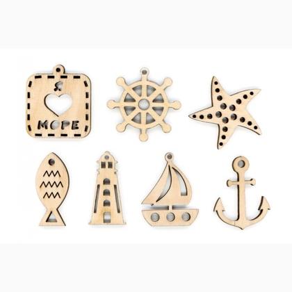 Conjunto de pequeñas decoraciones - Sea