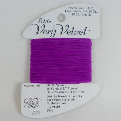 V677 - Very Velvet Petite Dark Fuchsia