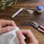 Juego de agujas de coser para tela ligeras / medianas
