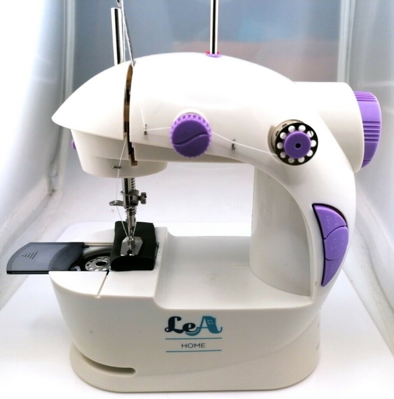 COMO USAR LA MINI MAQUINA DE COSER PORTATIL 