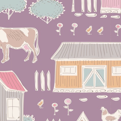 Tiny Farm Mauve