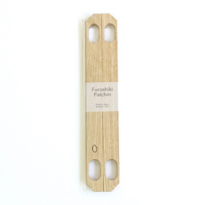 Puño para Furoshiki - madera de roble