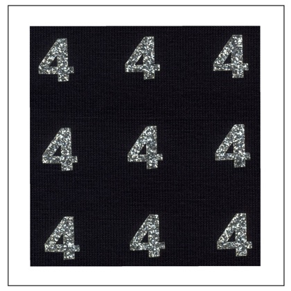 Números brillantes - \"4\"