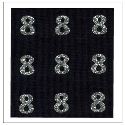 Números brillantes - \"8\"