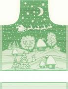 Mandil Snow Lurex - Verde