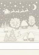 Trapo de cocina - Snow Lurex - Ecru
