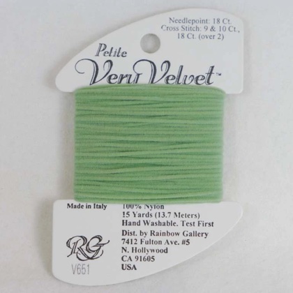 V651 - Very Velvet Petite Sage Green