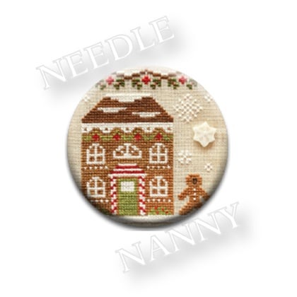 Candy Cane House Needle Nanny