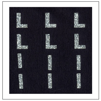Letras brillantes - \"L\" \"l\"