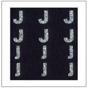 Letras brillantes - "J" "j"