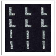 Letras brillantes - "L" "l"