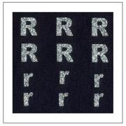 Letras brillantes - "R" "r"
