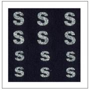 Letras brillantes - "S" "s"