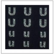 Letras brillantes - "U" "u"