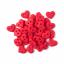 Botones pequeños - Corazones rojos 1826