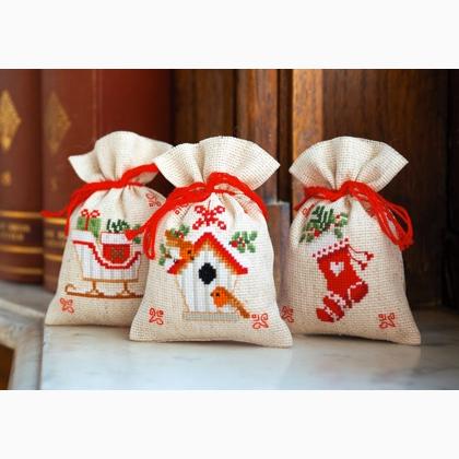 Bolsitas Popurrí: Motivos navideños