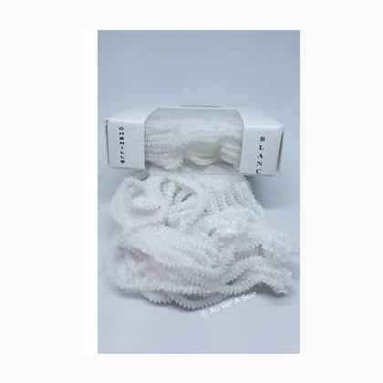 Chenille Soie Ovale 4098 (Blanco)