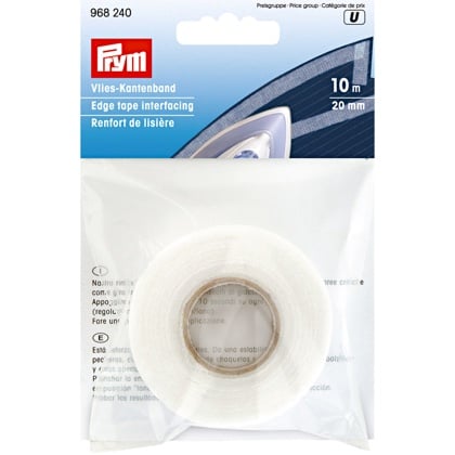 Fijador de bordes con respaldo protector - Blanco
