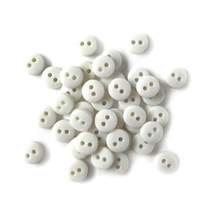 Botones pequeños - Blanco 1556