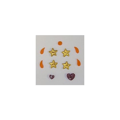 Believe Snowfriends Banner button pack