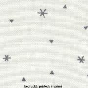 Lino Belfast 32ct Brillar - Blanco / Gris oscuro