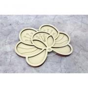 Organizer perlitas - Flor (con tapa)