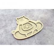 Organizer perlitas - Gato Yogi (con tapa)