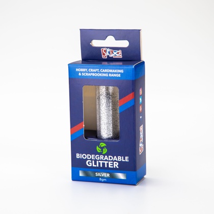 Glitter biodegradable - Plata