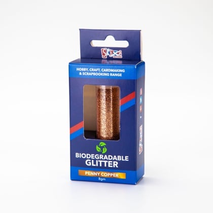 Glitter biodegradable - Cobre