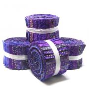 Batik Jelly Rolls - Lila