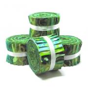 Batik Jelly Rolls - Verde