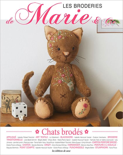 Les broderies de Marie & Cie n°17 - Chats brodés