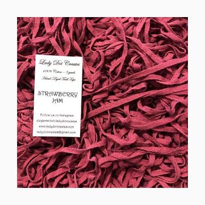 Strawberry Jam Twill Tape (3yds)