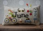 When I Think Of June (w/button)