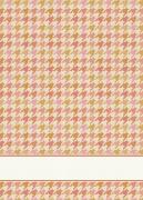 Trapo de cocina - Pattern - Pied de Poule Naranja