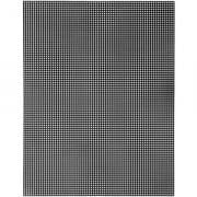 Ficha Plastic Canvas 7 Count 10"X13" - Negro