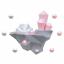Island with Crystals - Kit de papercraft