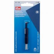 Enhebrador para máquinas de coser, con imán