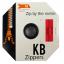 Cremallera espiral universal rojo fresa (995)