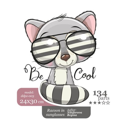 Racoon in Sunglasses