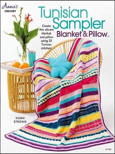 Tunisian Sampler Blanket & Pillow