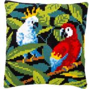 Almohada: Aves tropicales