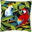 Almohada: Aves tropicales