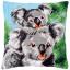 Almohada: Koala con bebé