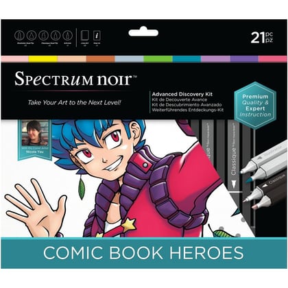 Kit de Descubrimiento Spectrum Noir - Héroes del cómic